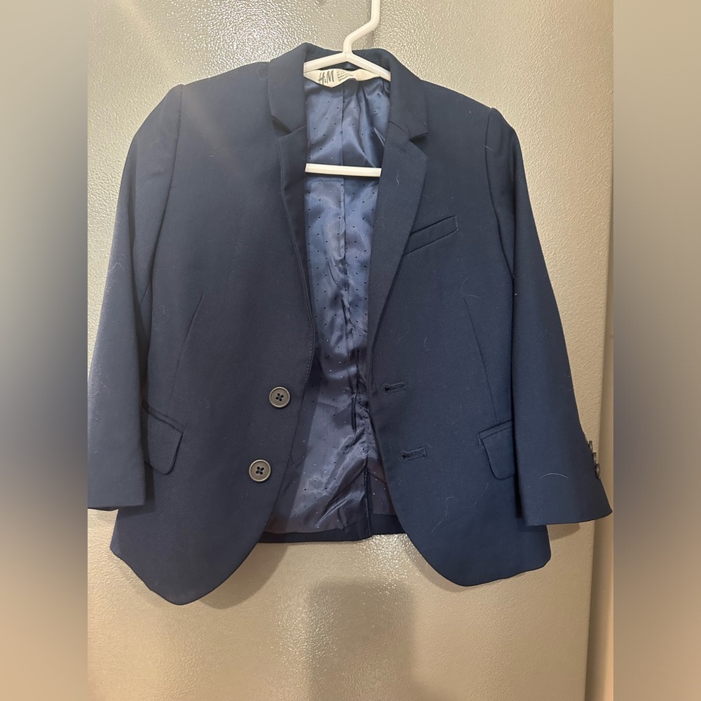 Toddler boys suit with shirt